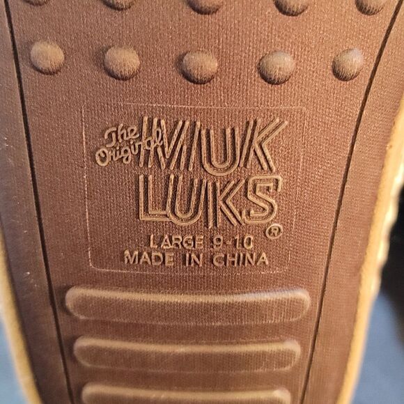 BRAND NEW MUK LUKS® WOMEN'S  ANGIE SLIPPERS –MULTI -COLOR - Picture 10 of 15